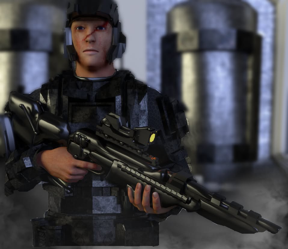 Final Frontier Soldier Render